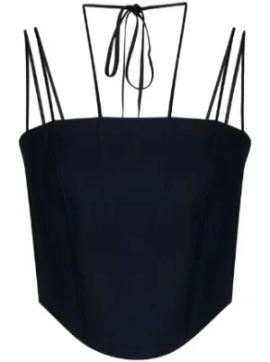 ROULEAU STRAP CORSET TOP BY DION LEE