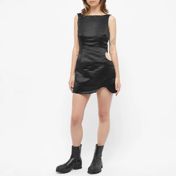 CONNELL CUT OUT MINI DRESS Sandy Liang