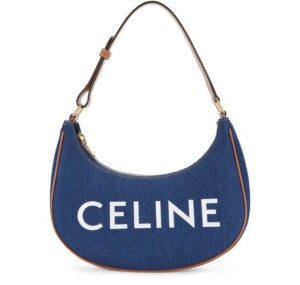Ava Bag in Denim & Calfskin by Celine