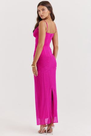 HOUSE OF CB NALINI FUCHSIA - Closet Collective Southwest